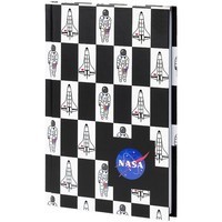Фото Книга записная Kite NASA А6 80 листов в клетку NS21-199-1