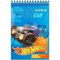 Блокнот Kite Hot Wheels А6 48 листов нелинованный HW21-196