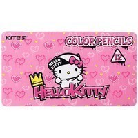 Фото Карандаши цветные трёхгранные Kite Hello Kitty 12 шт. HK21-058