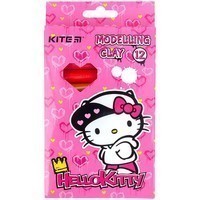 Фото Пластилин восковой Kite Hello Kitty 12 цветов HK21-086