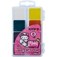 Фото Краски акварельные Kite Hello Kitty 8 цветов HK21-065