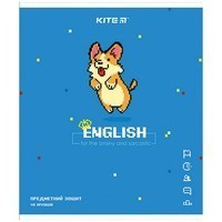 Фото Комплект предметных тетрадей Kite Pixel Английский язык 8 шт K21-240-10_8pcs