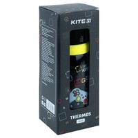 Термос Kite Game 4 Life 350 мл черный K21-301-01