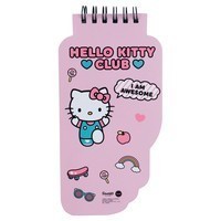 Фото Блокнот на спирали Kite Hello Kitty 50 листов нелинированный HK22-465