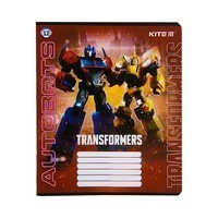 Комплект школьных тетрадей Kite Transformers 12 листов в линию 25 шт TF22-234_25pcs