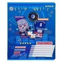 Фото Комплект школьных тетрадей Kite Transformers 12 листов клетка 25 шт TF22-232_25pcs