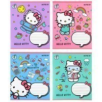 Фото Комплект школьных тетрадей Kite Hello Kitty 12 листов в косую линию 25 шт HK22-235_25pcs