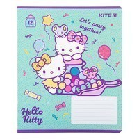 Комплект школьных тетрадей Kite Hello Kitty 12 листов клетка 25 шт HK22-232_25pcs