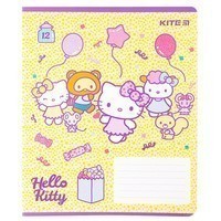 Комплект школьных тетрадей Kite Hello Kitty 12 листов клетка 25 шт HK22-232_25pcs