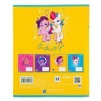 Фото Комплект школьных Kite My Little Pony 12 листов в косую линию 25 шт LP22-235_25pcs