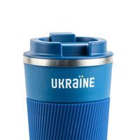 Фото Термокружка Kite Ukraїne 510 мл синяя K22-458-05