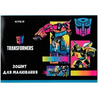 Комплект тетрадей для рисования Kite Transformers 12 листов 20 шт TF23-241_20pcs