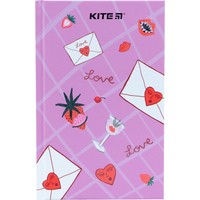 Книга записная Kite Bouffants and Broken Hearts А6 80 листов в клетку K22-199-2
