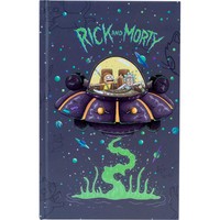 Фото Книга записная Kite Rick and Morty А6 80 листов в клетку RM22-199-2