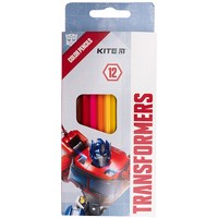 Фото Карандаши цветные Kite Transformers 12 шт. TF21-051