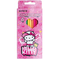 Фото Карандаши цветные Kite Hello Kitty 12 шт. HK21-051