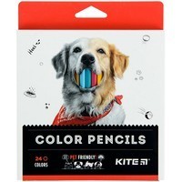 Фото Карандаши цветные Kite Dogs 24 шт. K22-055-1