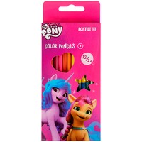 Фото Карандаши цветные двусторонние Kite My Little Pony 12 шт. LP22-054