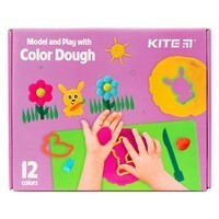 Набор лепи и развивайся Kite 12 цветов + инструменты K21-325-01