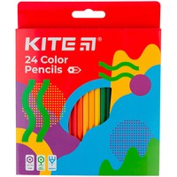 Фото Карандаши цветные Kite Fantasy 24 шт. K22-055-2