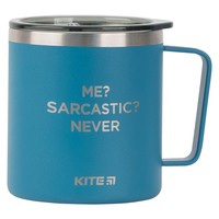 Термокружка Kite Me Sarcastic Never 400 мл K22-379-02-1