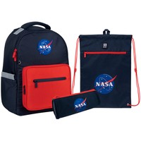 Школьный набор Kite NASA Рюкзак + Пенал + Сумка для обуви SET_NS22-770M