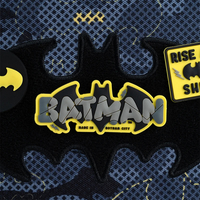 Рюкзак Kite Kids DC Comics Batman 8,5 л серый DC24-559XS