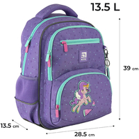 Рюкзак школьный Kite Education My Little Pony 13,5 л фиолетовый LP24-773M