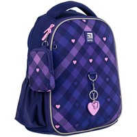 Рюкзак каркасный Kite Check and Hearts 12 л K24-555S-1