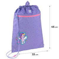 Школьный набор Kite My Little Pony Рюкзак + Пенал + Сумка для обуви SET_LP24-501S