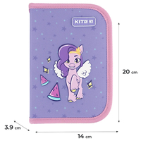 Школьный набор Kite My Little Pony Рюкзак + Пенал + Сумка для обуви SET_LP24-555S