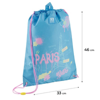 Школьный набор Kite In Paris Рюкзак + Пенал + Сумка для обуви SET_K24-763M-1
