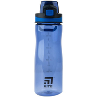 Фото Бутылка для воды Kite темно-синяя 650 мл K23-395-3