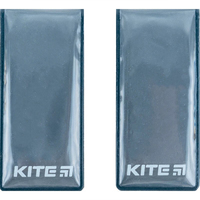 Набор магнитных клипс светоотражающих Kite темно-серые K23-113-1