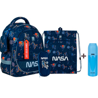 Фото Школьный набор Kite NASA Рюкзак + Пенал + Сумка для обуви SET_NS24-700M