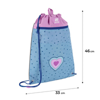 Школьный набор Kite Education Lovely Рюкзак + Пенал + Сумка для обуви SET_K25-773M-1