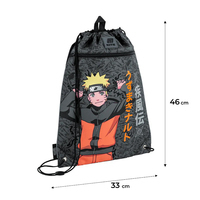 Школьный набор Kite Education Naruto Shippuden Рюкзак + Пенал + Сумка для обуви SET_NR25-773M
