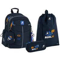Фото Школьный набор Kite Education Goal Time Рюкзак + Пенал + Сумка для обуви SET_K25-771S-5