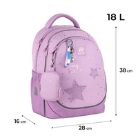 Рюкзак Kite Education Shining Star 18 л K25-700M-2