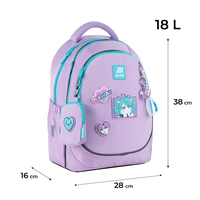Рюкзак Kite Education Kawaii Love 18 л K25-700M-6