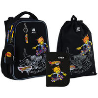 Фото Школьный набор Kite Hot Wheels Skate Рюкзак + Пенал + Сумка для обуви SET_HW25-531M