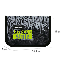 Школьный набор Kite StreetStyle Рюкзак + Пенал + Сумка для обуви SET_K25-531M-4