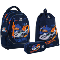 Фото Школьный набор Kite Hot Wheels Рюкзак + Пенал + Сумка для обуви SET_HW25-724S