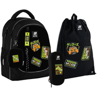 Фото Школьный набор Kite Gaming Mode Рюкзак + Пенал + Сумка для обуви SET_K25-700M-5