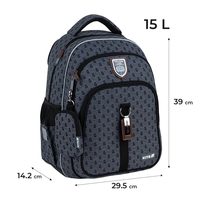 Школьный набор Kite College Line Boy Рюкзак + Пенал + Сумка для обуви SET_K25-763M-3