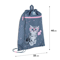 Школьный набор Kite Studio Pets Рюкзак + Пенал + Сумка для обуви SET_SP25-501S