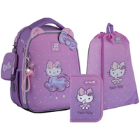 Фото Школьный набор Kite Hello Kitty Рюкзак + Пенал + Сумка для обуви SET_HK25-555S