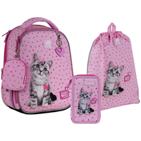 Фото Школьный набор Kite Studio Pets Рюкзак + Пенал + Сумка для обуви SET_SP25-555S-1