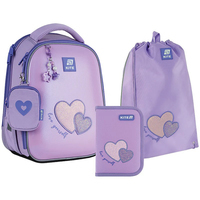 Фото Школьный набор Kite Sweetheart Рюкзак + Пенал + Сумка для обуви SET_K25-555S-7