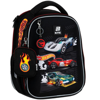 Фото Школьный набор Kite Hot Wheels Рюкзак + Пенал + Сумка для обуви SET_HW25-555S
